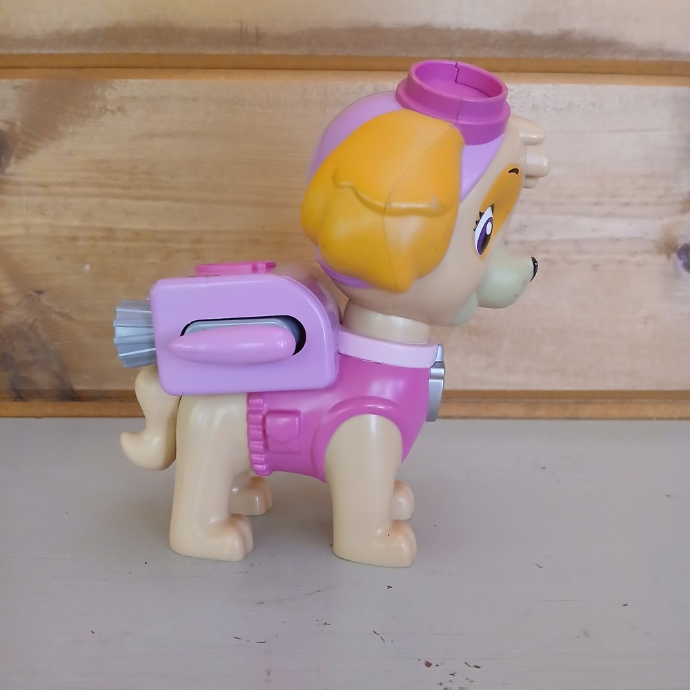 Paw Patrol Skye 6" Action Pack Pup Pop Out Wings Nickelodeon Pink Puppy Dog ZB3 - Picture 2 of 7